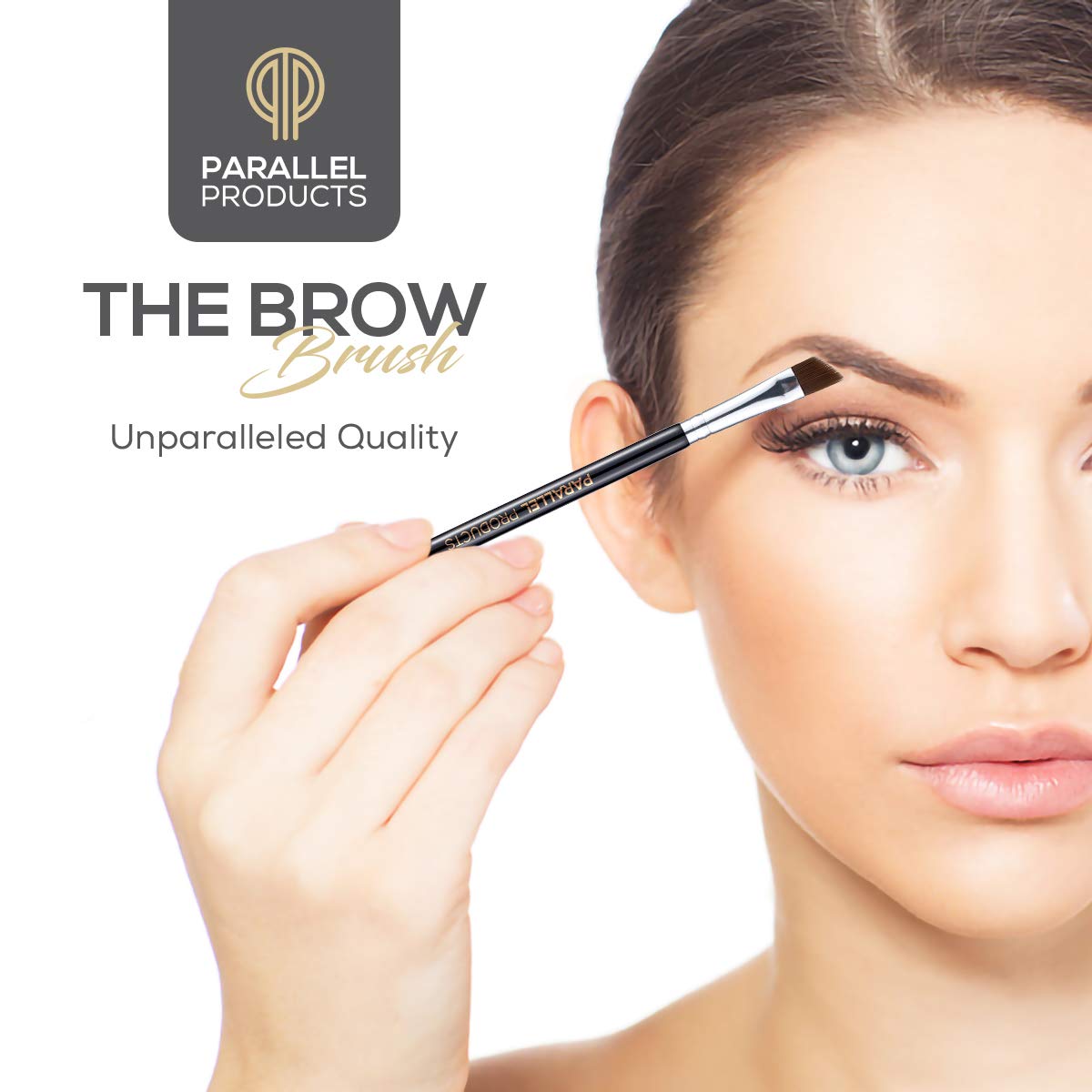 PARALLEL PRODUCTS brush beside tint jar on station showing professional tint application benefit
