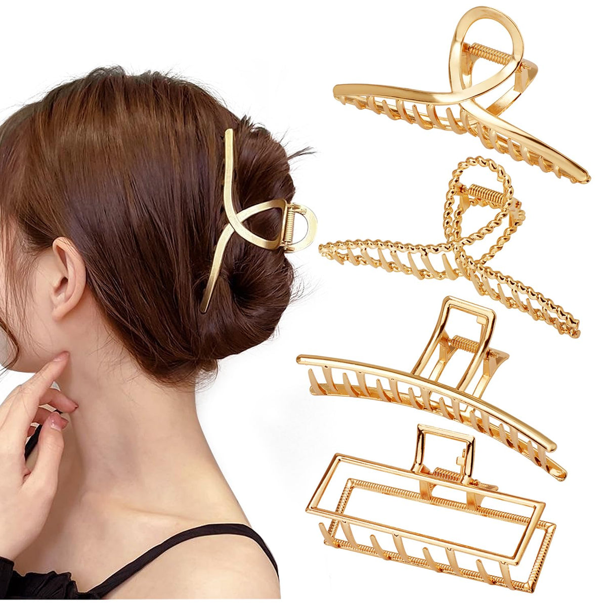 Parcce gift-ready display of clips, ready for special occasions