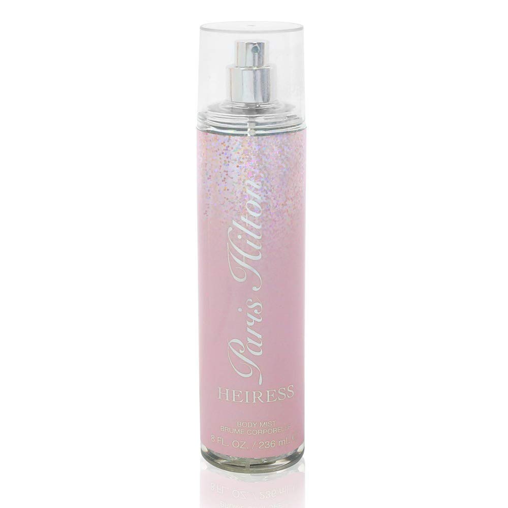 Paris Hilton Heiress front bottle showing label and elegant packaging benefit: easy identification