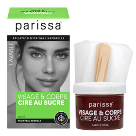 Parissa sugar wax texture close-up illustrating smooth spreadability