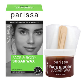Parissa jar front view showing product and kit convenience