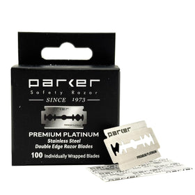 Parker front packaging showing 100-count salon pack and clear labeling for convenience