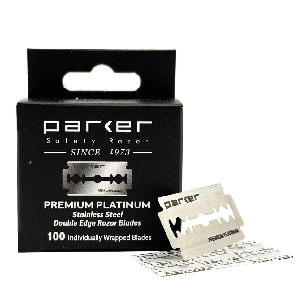 Parker front packaging showing 100-count salon pack and clear labeling for convenience