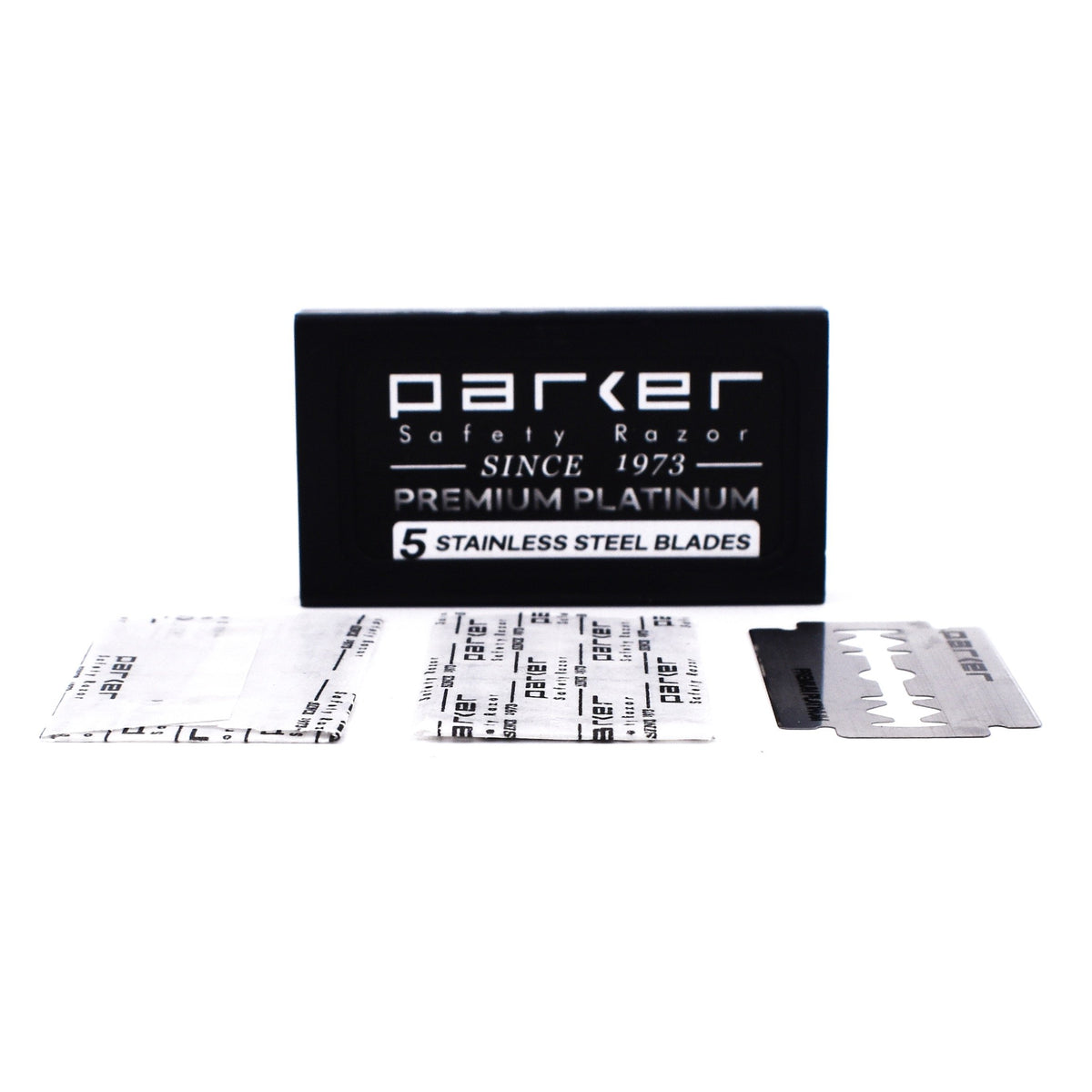 Parker single blade edge detail showing precise honing and coating benefit