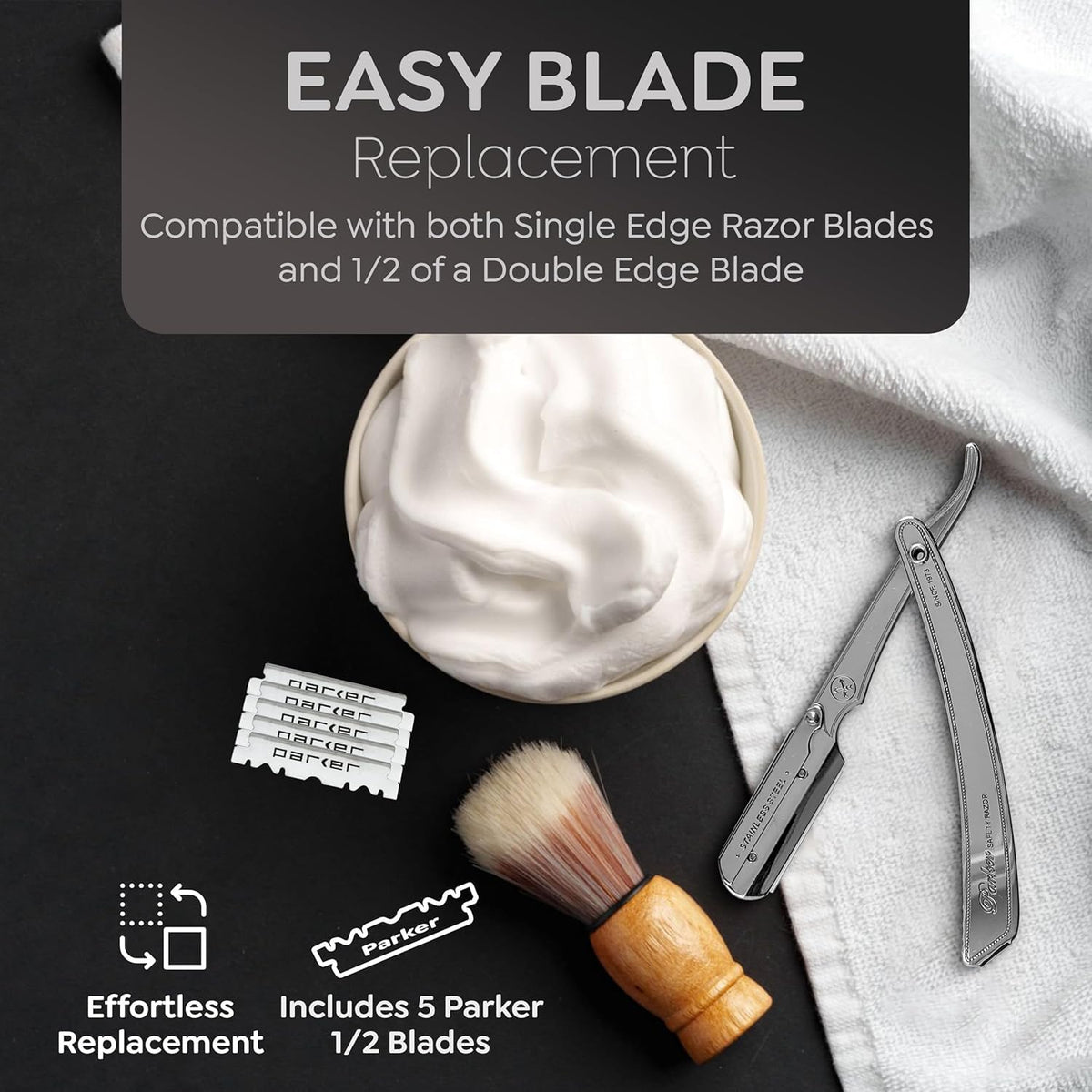 Parker SRX in barbershop setting demonstrating professional use and reliable performance