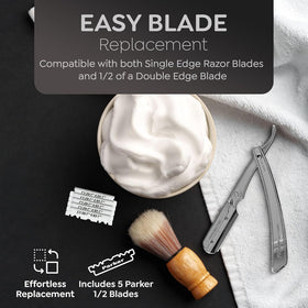 Parker SRX in barbershop setting demonstrating professional use and reliable performance