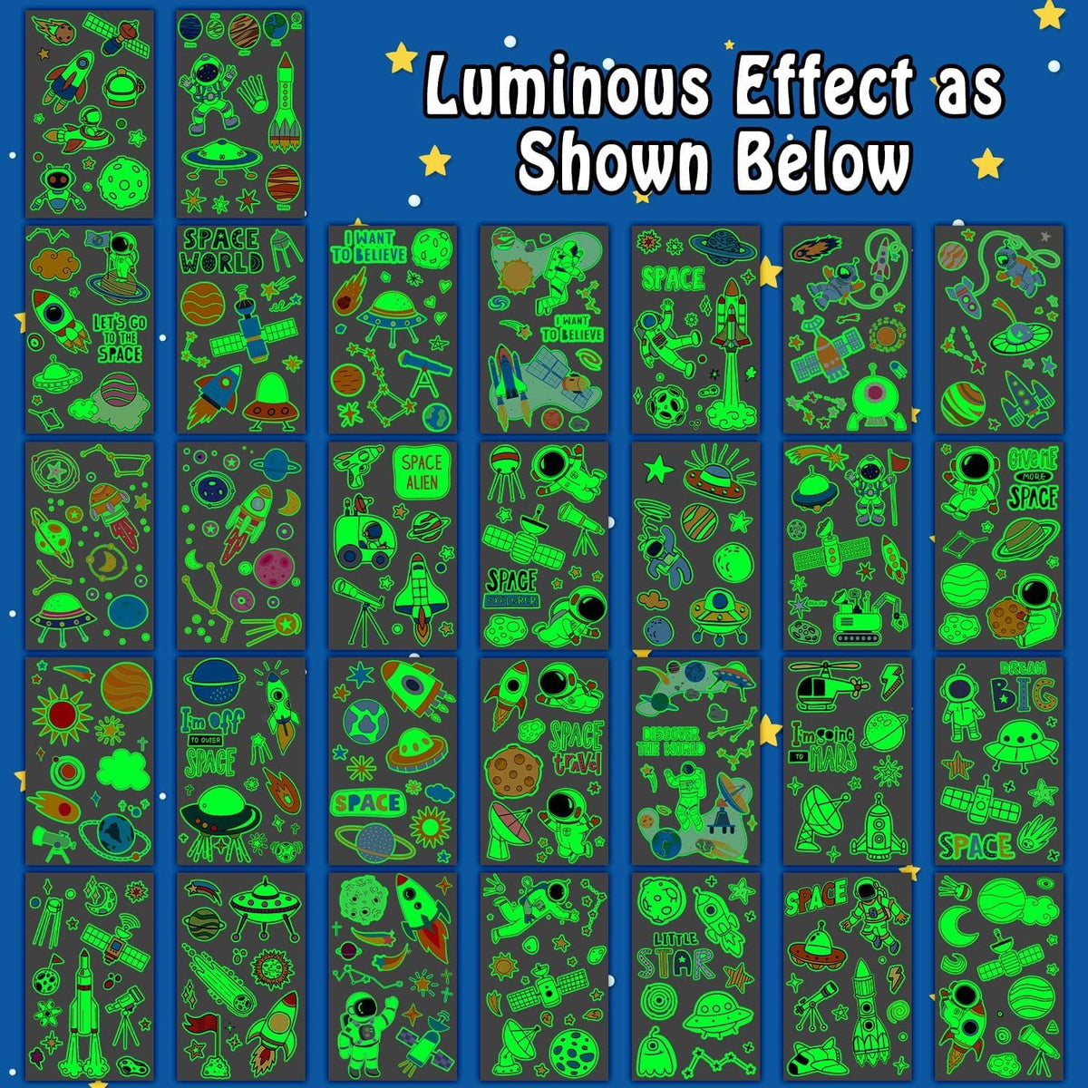 PARTYWIND glow-in-the-dark demo showing tattoos illuminated for fun low-light effect