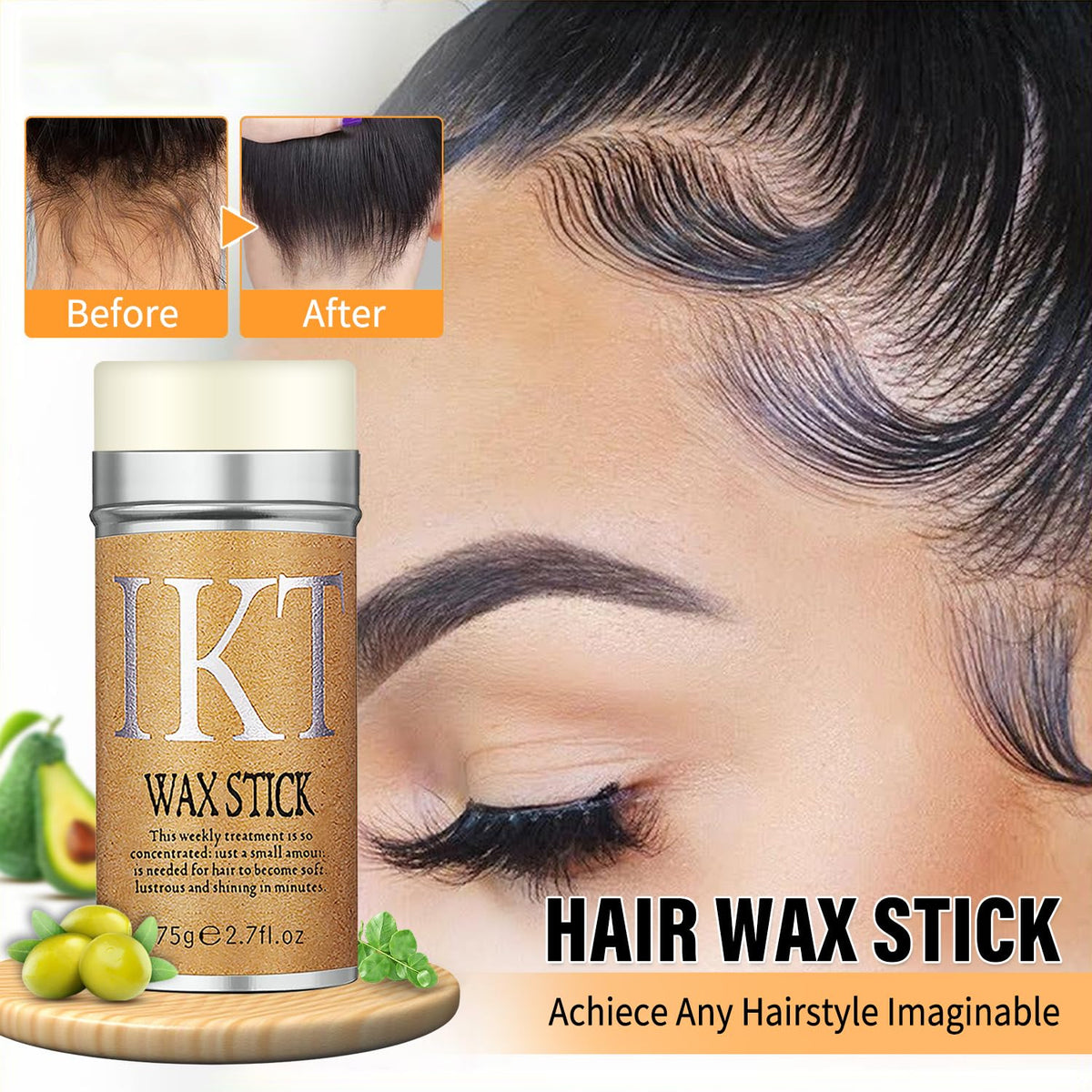 PasaRose three styling combs top view for precise edge control benefit