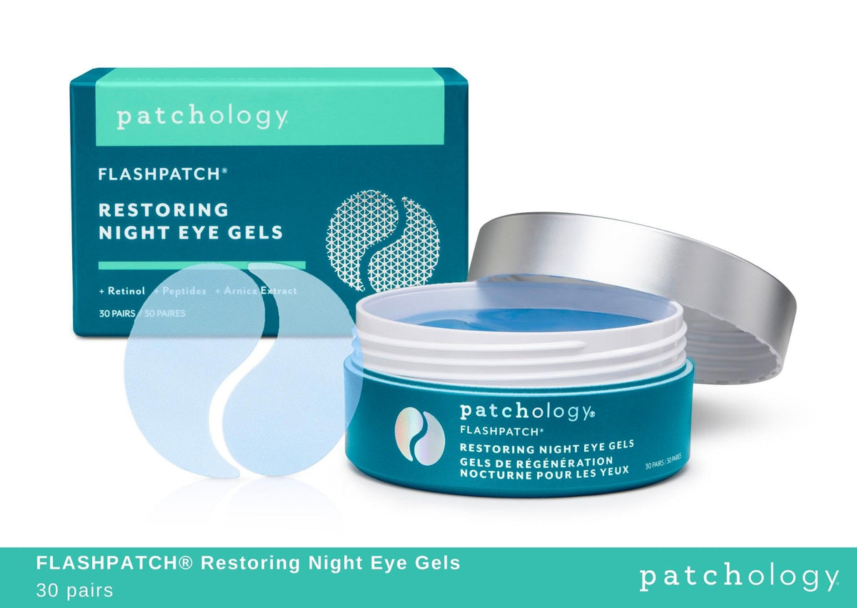 Patchology 30 pairs laid out to show travel-ready quantity