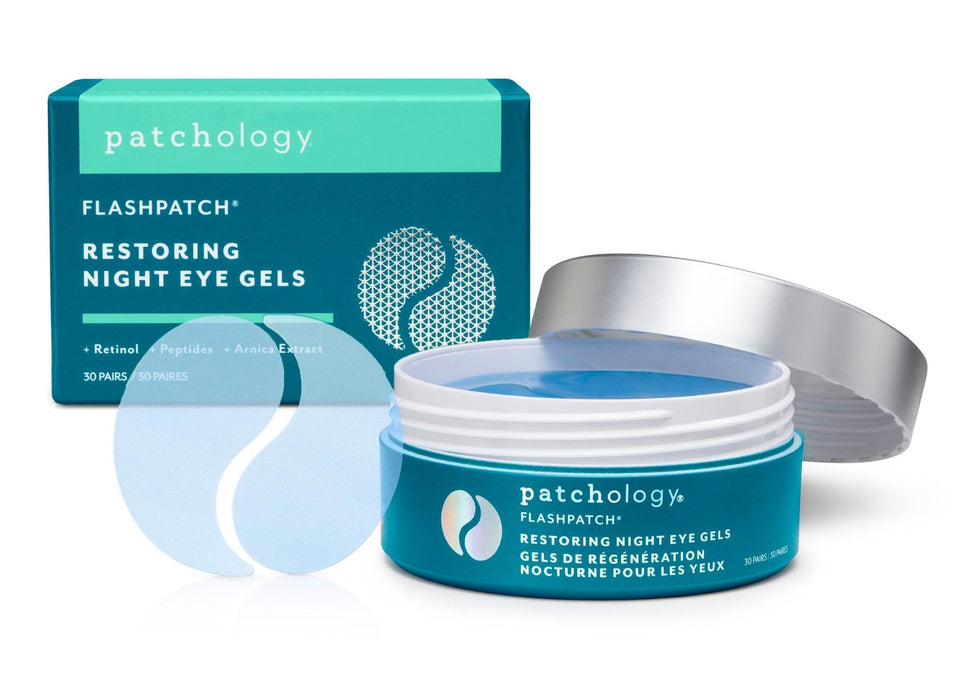 Patchology front packaging showing product and benefits