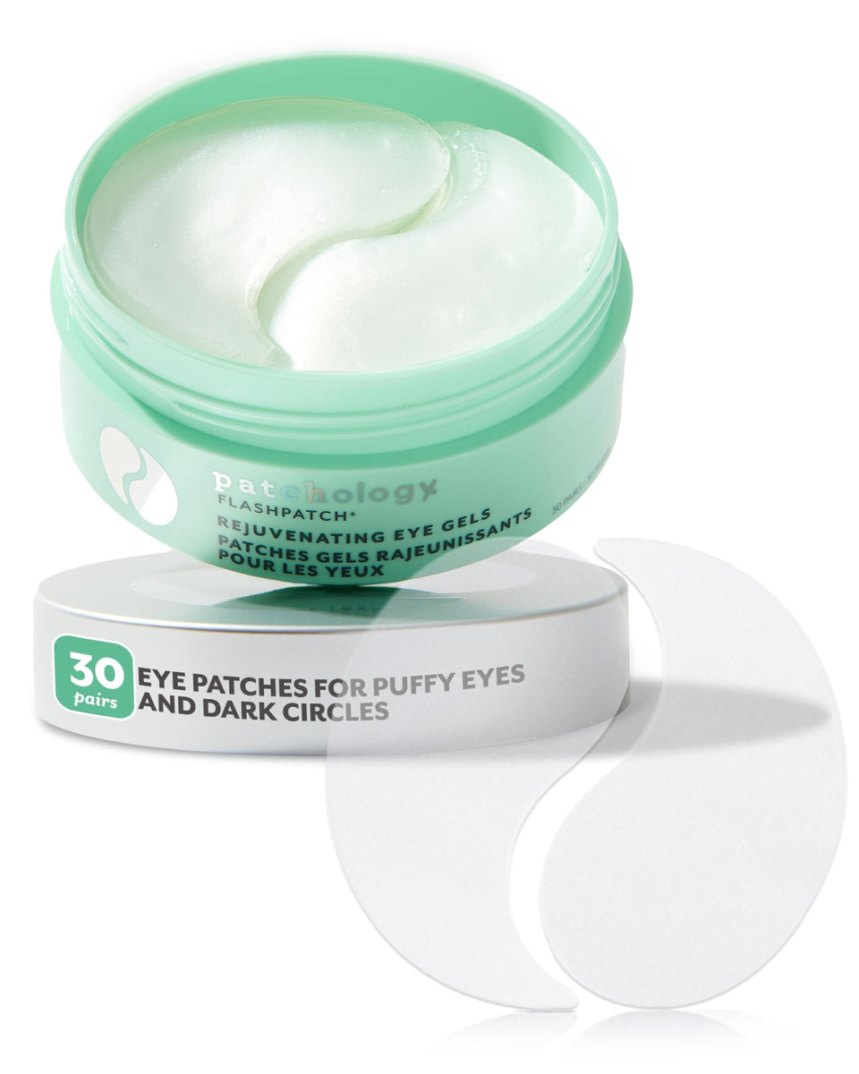 Patchology front packaging showing 30 pairs and brand benefit