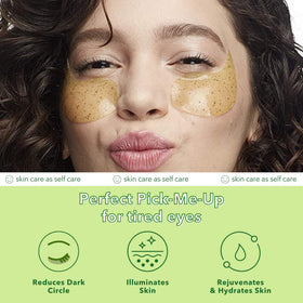 Patchology green tea leaves and product conveying antioxidant benefit
