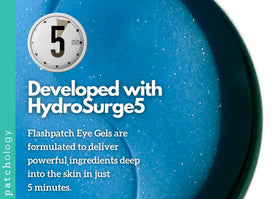 Patchology on nightstand illustrating overnight routine convenience