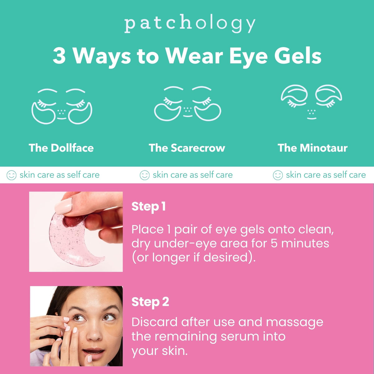 Patchology ingredients label close-up, brand transparency and antioxidant benefit