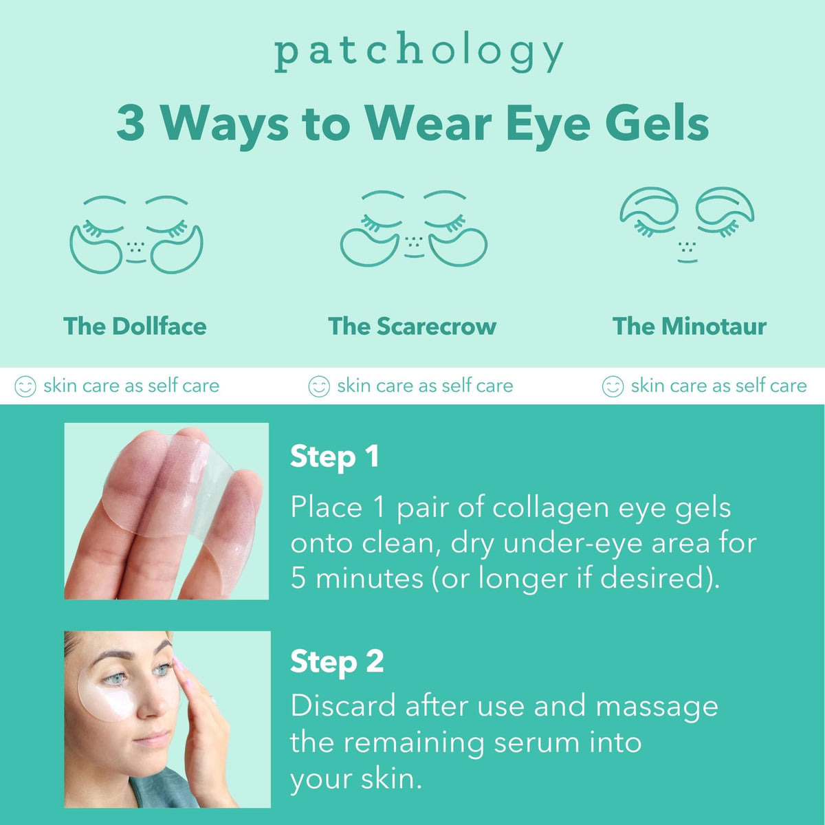 Patchology chilled patches in refrigerator for cooling relief