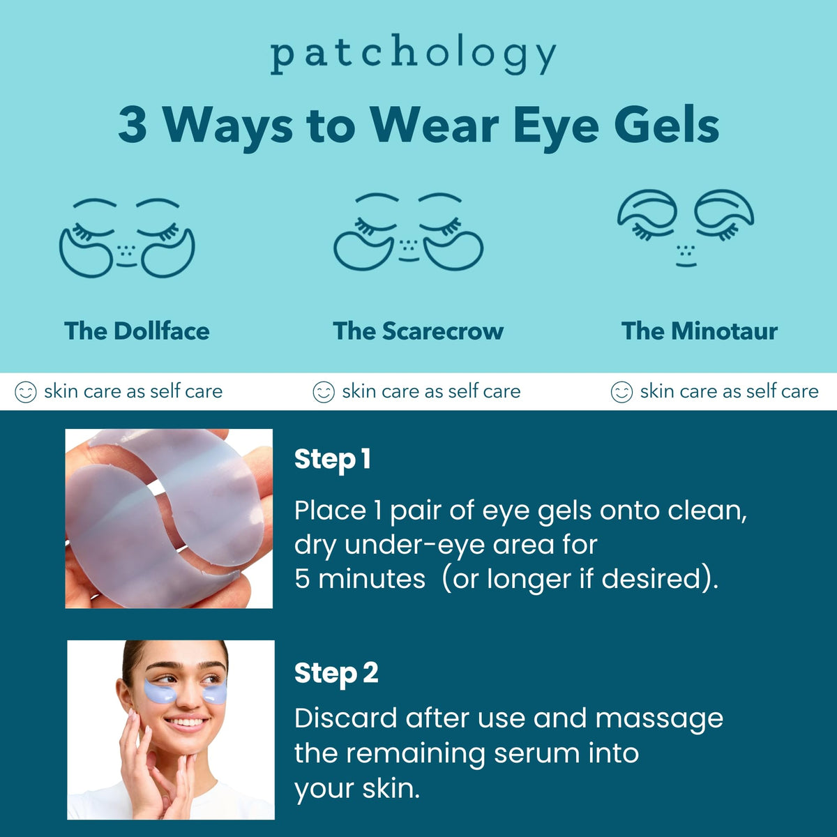 Patchology restoring night patch label showing ingredients like peptides and bakuchiol