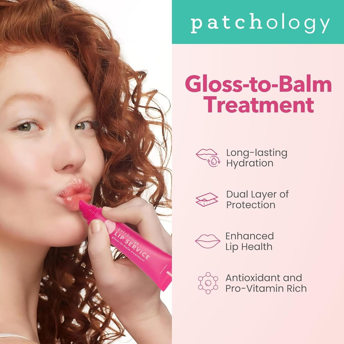 Patchology 15ml tube beside a coin for compact, travel-friendly benefit