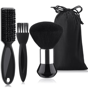 Patelai front view of neck duster and brushes, fast hair removal