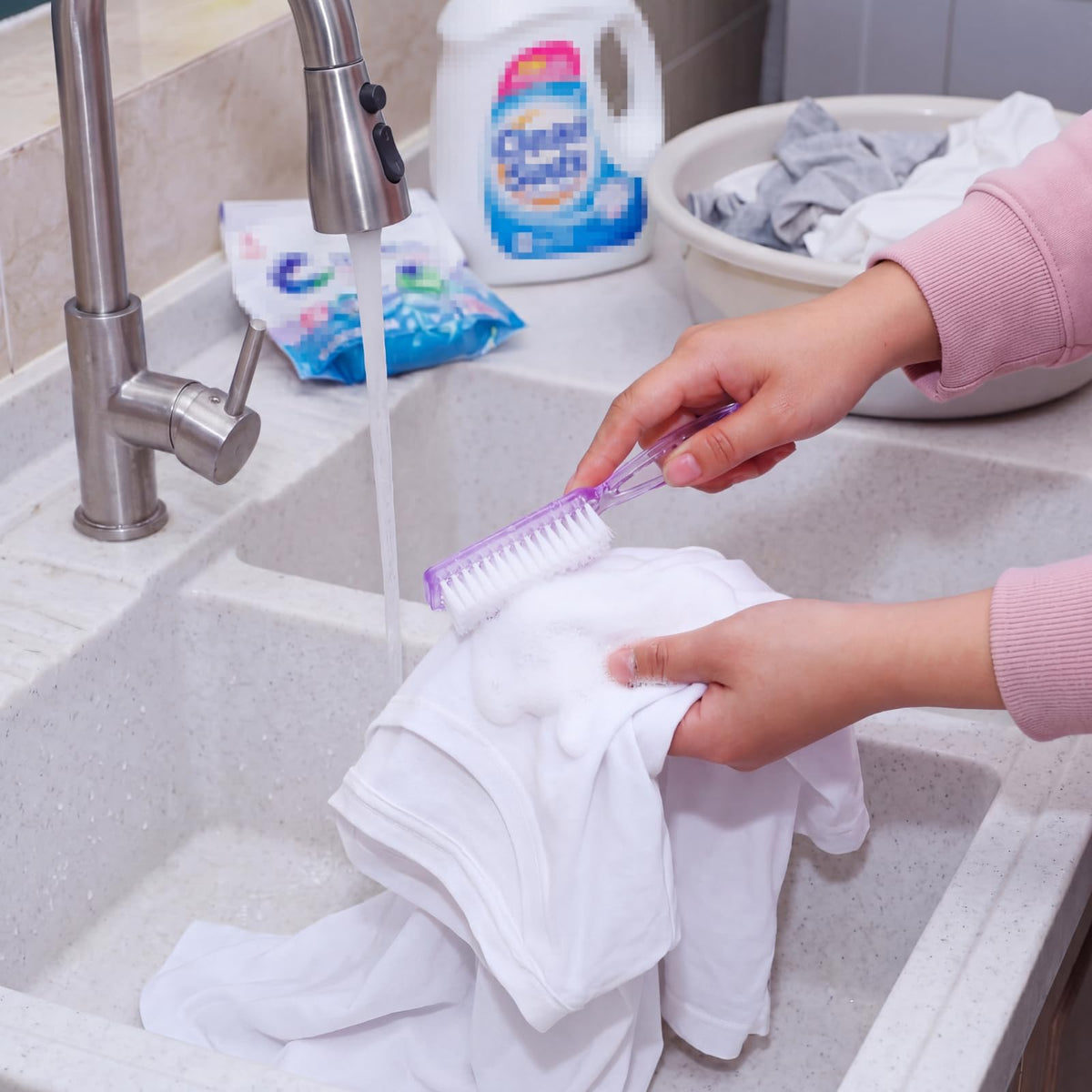 Patelai size comparison beside a toothbrush to show compact scale