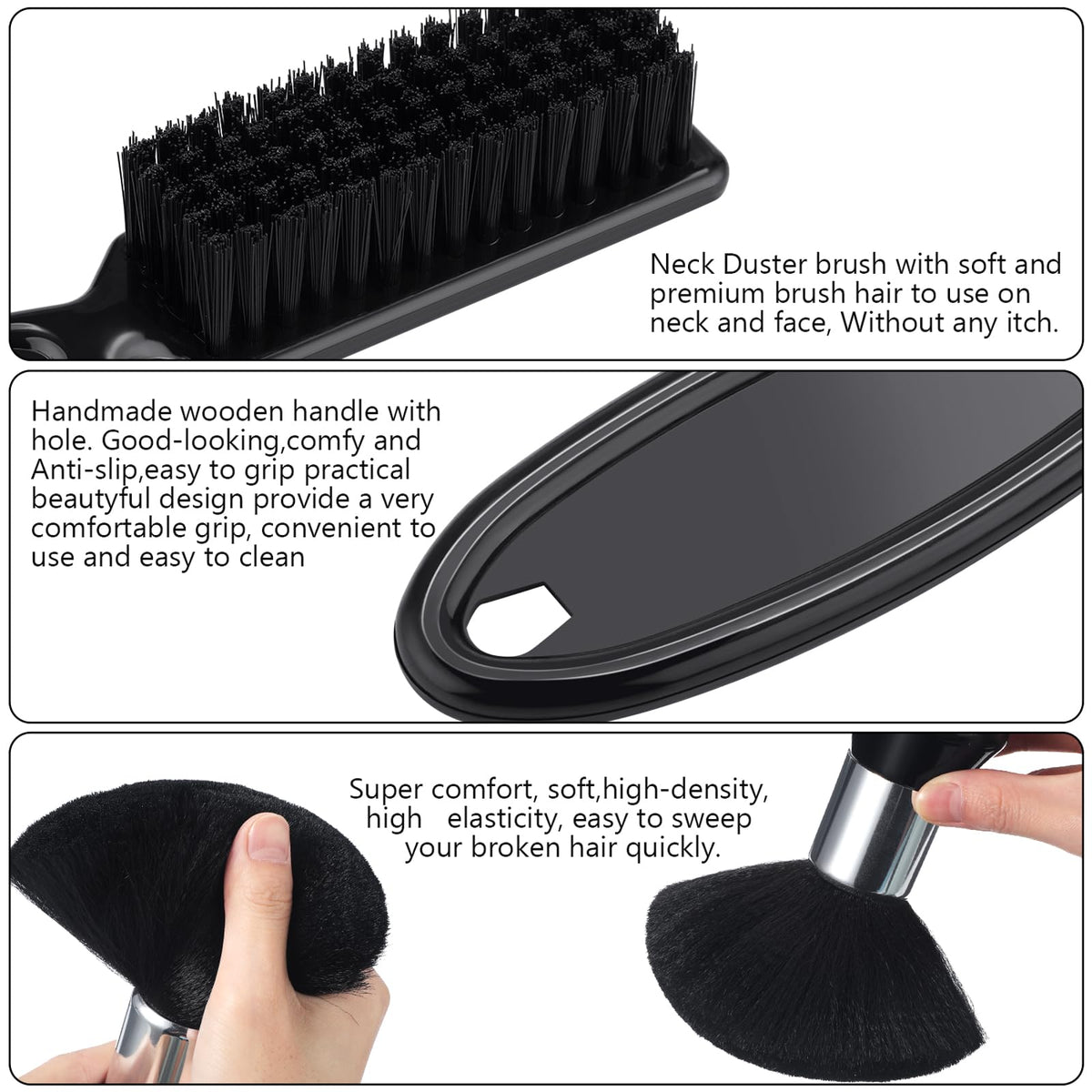 Patelai drawstring storage bag holding three brushes, keeps tools organized