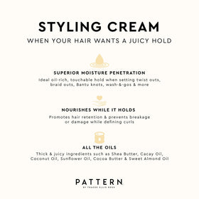 PATTERN shea butter cacay and almond oil close-up showing nourishing blend