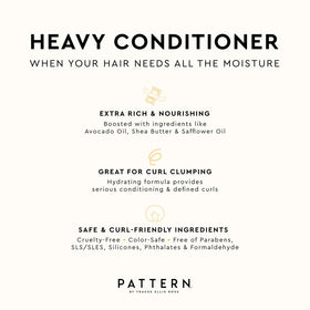 PATTERN open cap revealing thick conditioner that signals concentrated hydration