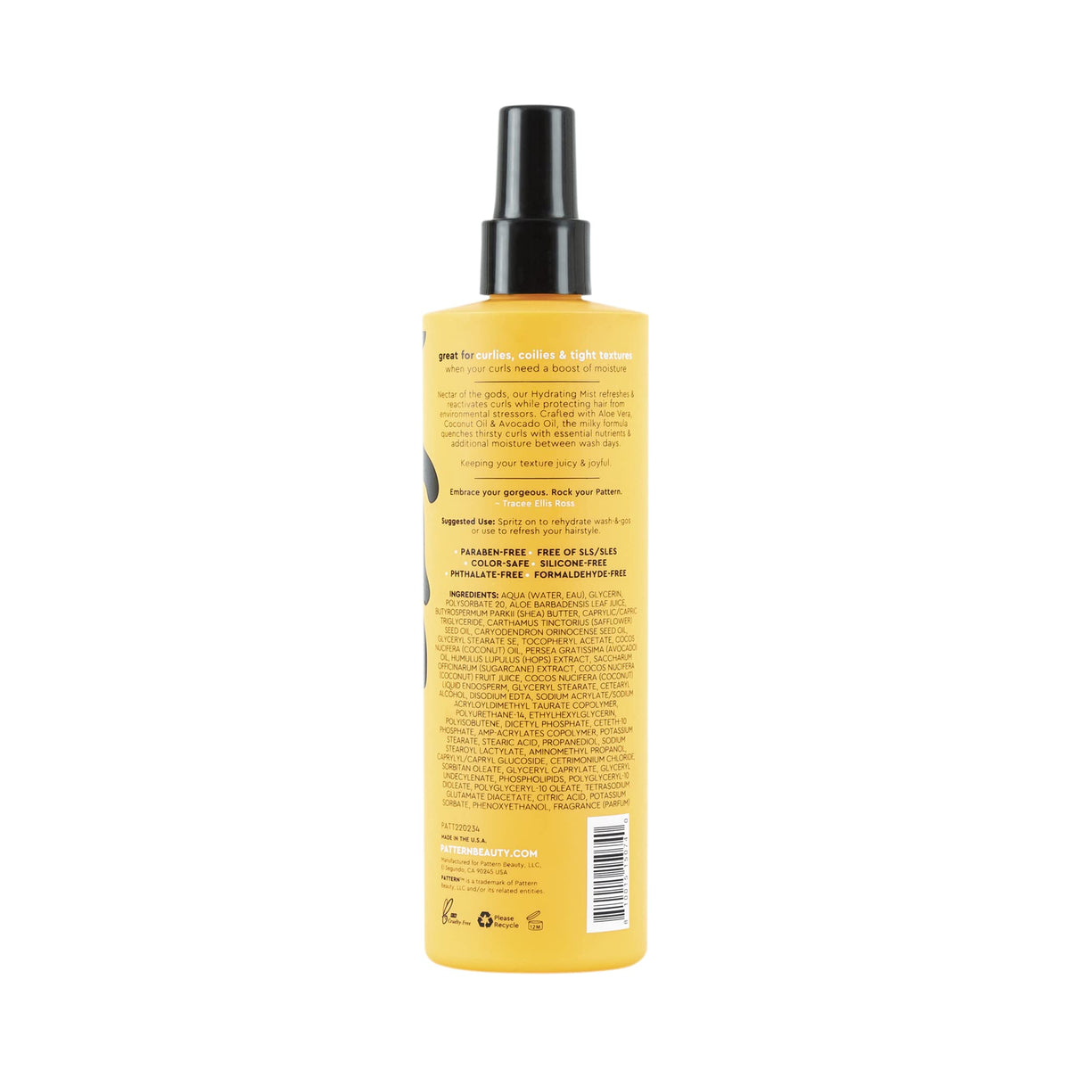PATTERN in-use styling a 3b curl while refreshing definition and reducing frizz