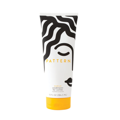 PATTERN medium conditioner front bottle showing product branding and volume benefits