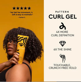 PATTERN mini curl gel aloe and cacay oil ingredients for hydration