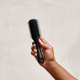 PATTERN brush in-shower use detangling curls with conditioner for smoother, defined clumps