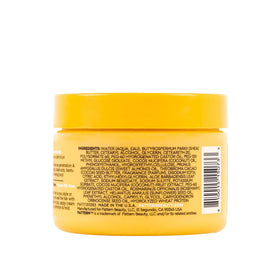 PATTERN mini styling cream applied to curly hair demonstrating defined, frizz-reduced curls