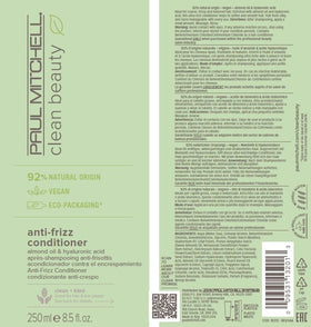 Paul Mitchell conditioner on bathroom shelf offering salon-quality look benefit