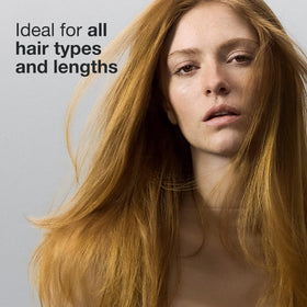 Paul Mitchell brush during blow-dry to create polished finish