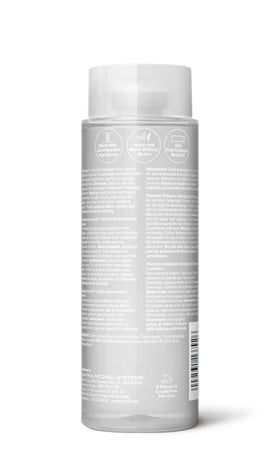 Paul Mitchell shampoo on bathroom shelf in lifestyle scene promoting calm routine
