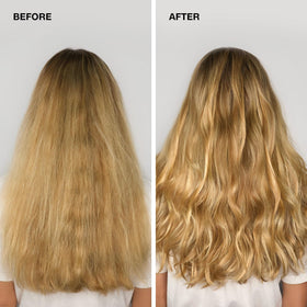 Paul Mitchell cream texture on hand demonstrating lightweight, non-greasy conditioning