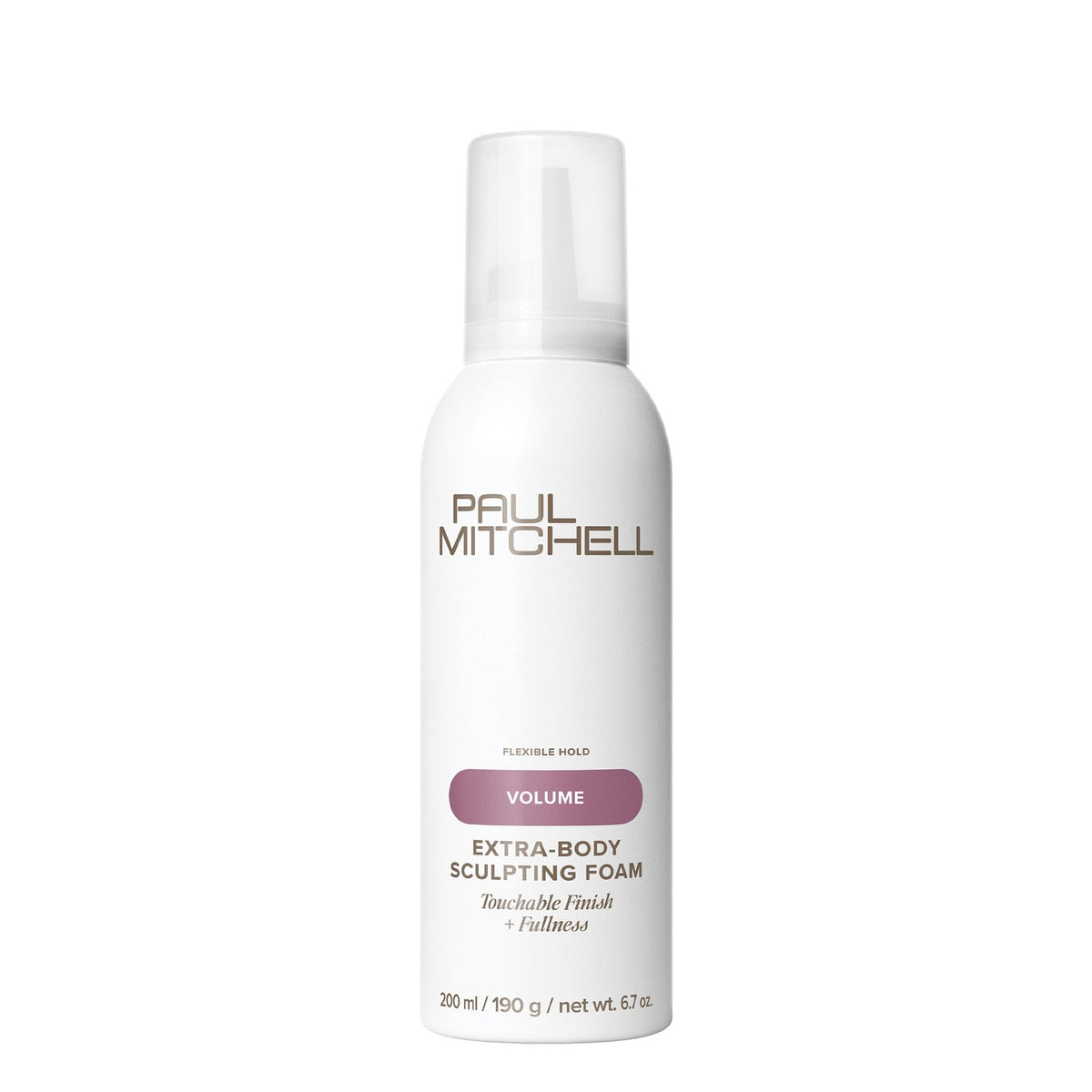 Paul Mitchell front packaging showing the foam can and branding for easy recognition