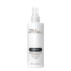 Paul Mitchell front packaging showing bottle and label offering maximum hold