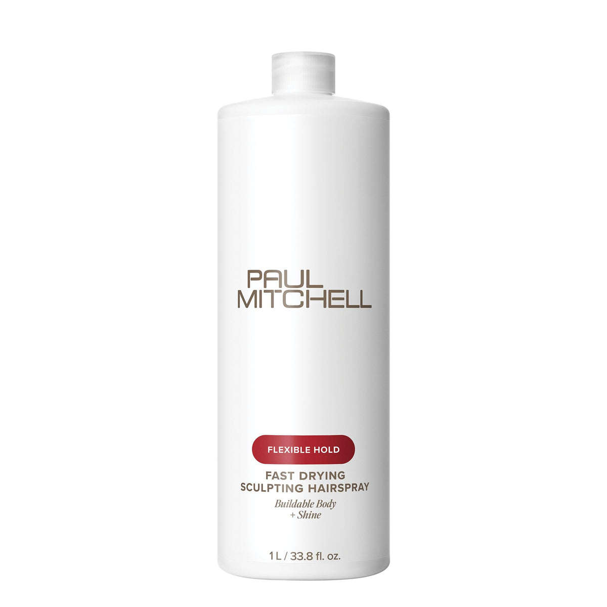 Paul Mitchell front can showing label and product benefit