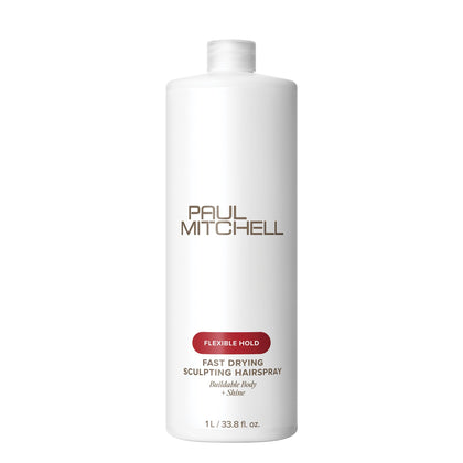 Paul Mitchell front can showing label and product benefit