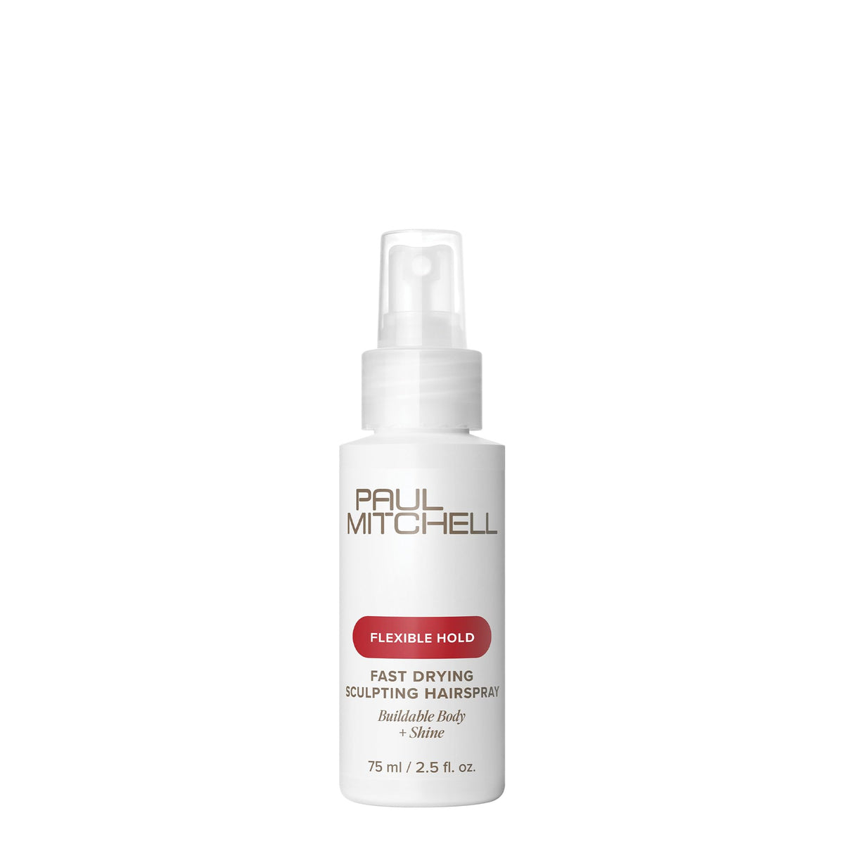 Paul Mitchell front can showing label and size with easy styling benefit