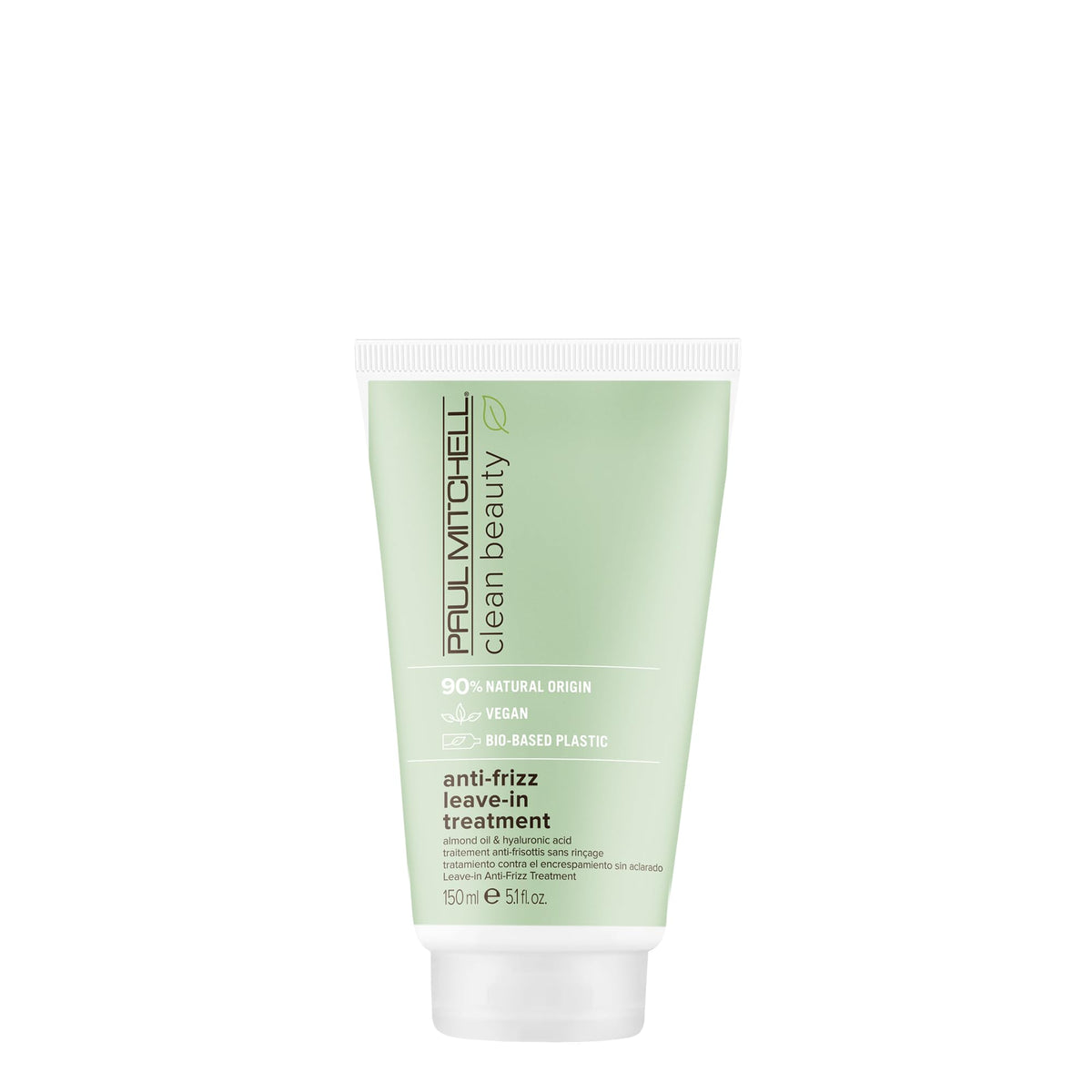 Paul Mitchell front packaging showing Anti-Frizz Leave-In treatment benefit