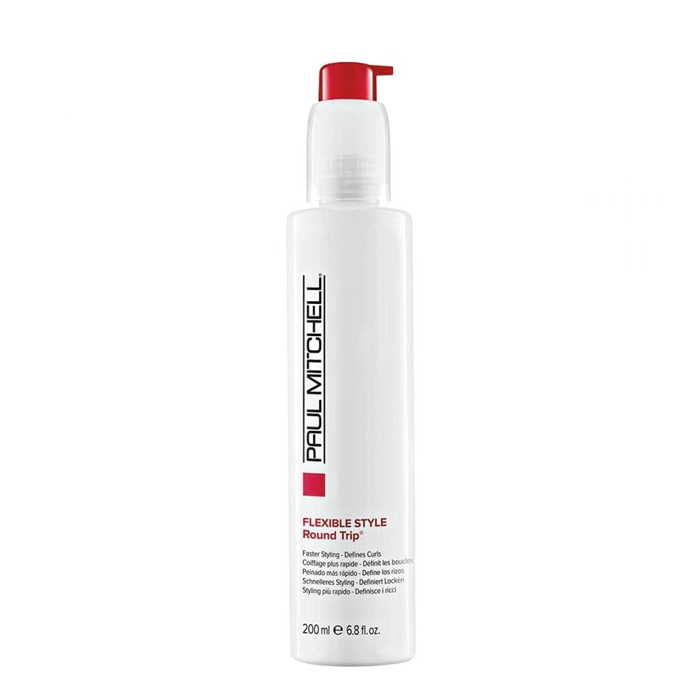 Paul Mitchell front packaging showing Round Trip bottle and brand benefits