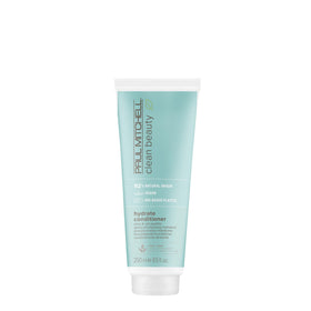 Paul Mitchell front packaging showing bottle and label, highlighting clean beauty benefit