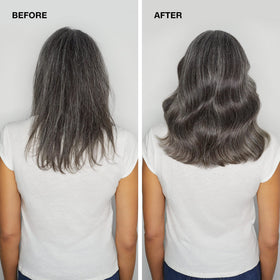 Paul Mitchell brushed-out hair showing brushable finish and natural movement benefit