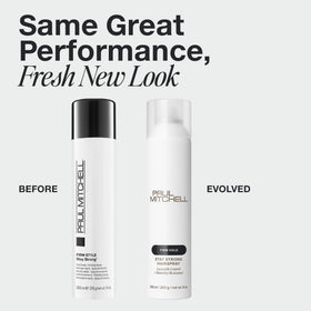 Paul Mitchell nozzle close-up highlighting fine mist control benefit