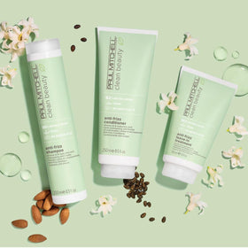 Paul Mitchell label close-up showing ingredients and ISO 16128 certification