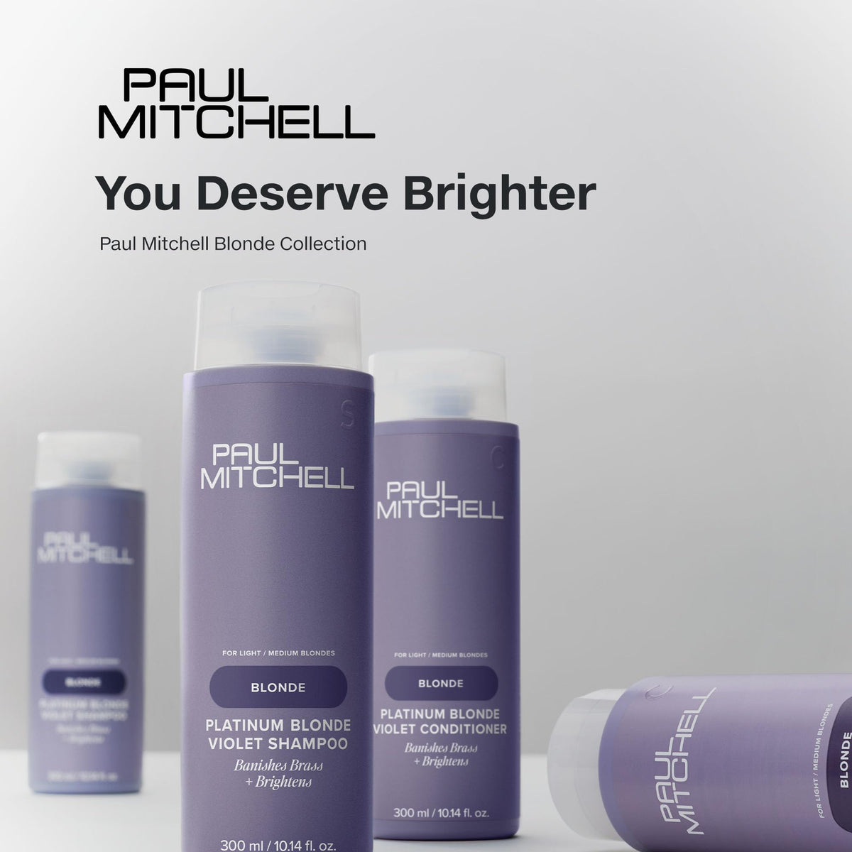 Paul Mitchell bottle placed on bathroom shelf suggesting everyday use convenience