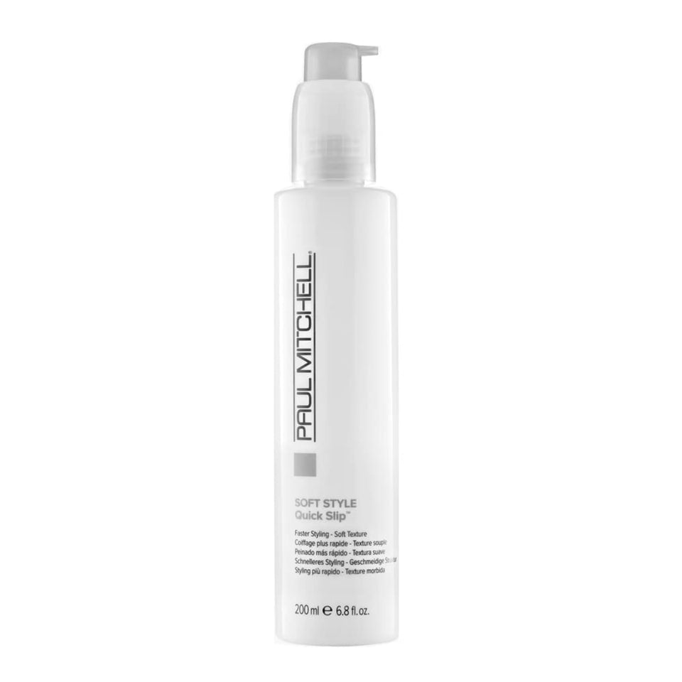 Paul Mitchell Quick Slip front bottle showing label and size benefit