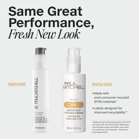 Paul Mitchell Quick Slip pump close-up for easy dispensing benefit