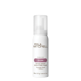 Paul Mitchell front packaging showing product and volume benefit
